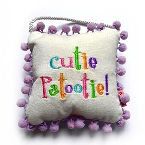 Cutie Patootie Hanging pillow